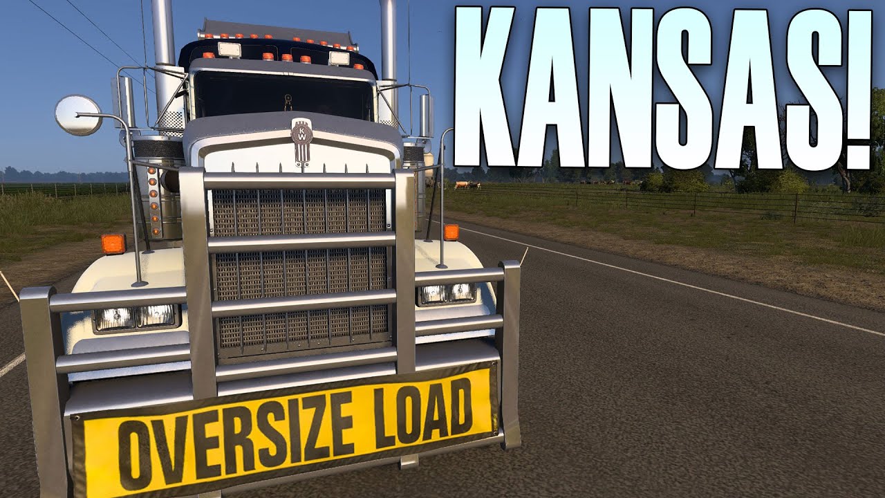 ATS | Kansas DLC! |  American Truck Simulator | Cruising Kansas | Episode 96
