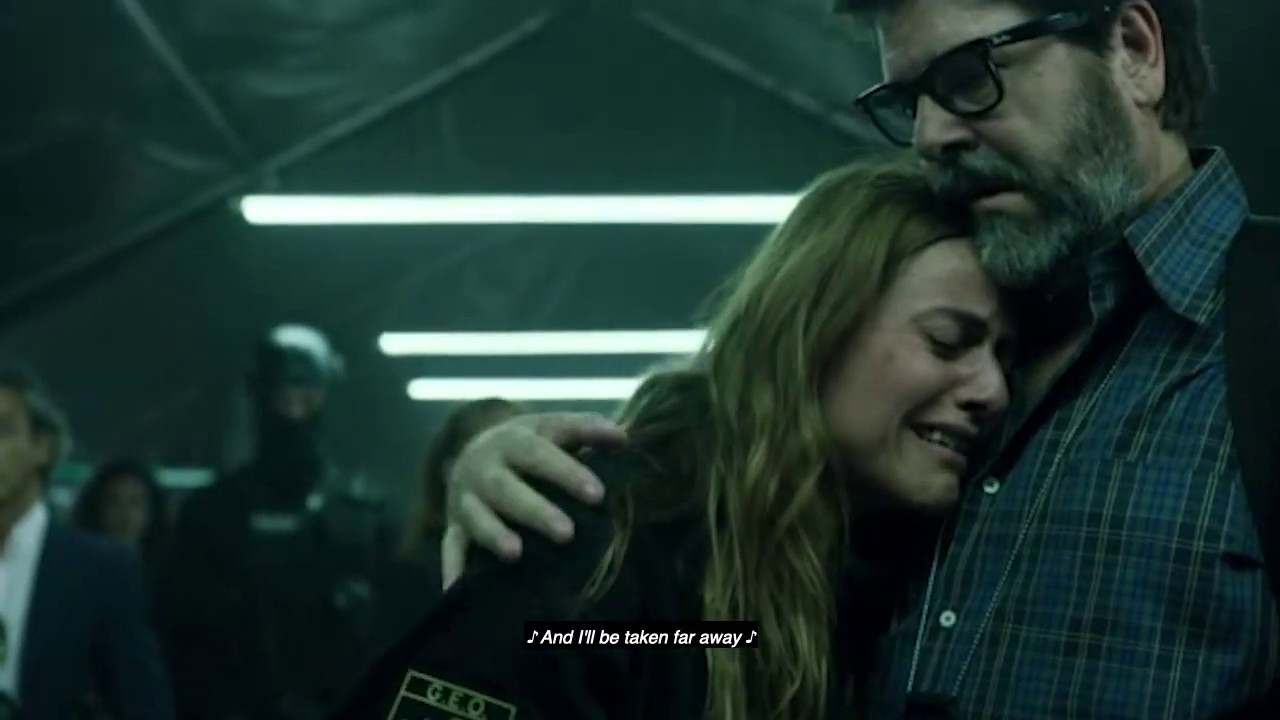 Nairobi funeral 4x07 scene (English sub) - La Casa de Papel