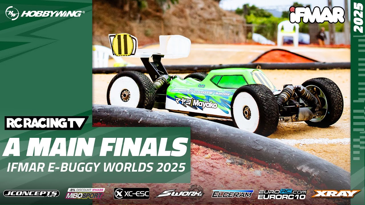 A Main Finals IFMAR 1/8 E Buggy Worlds 2025 Presented by Hobbywing
