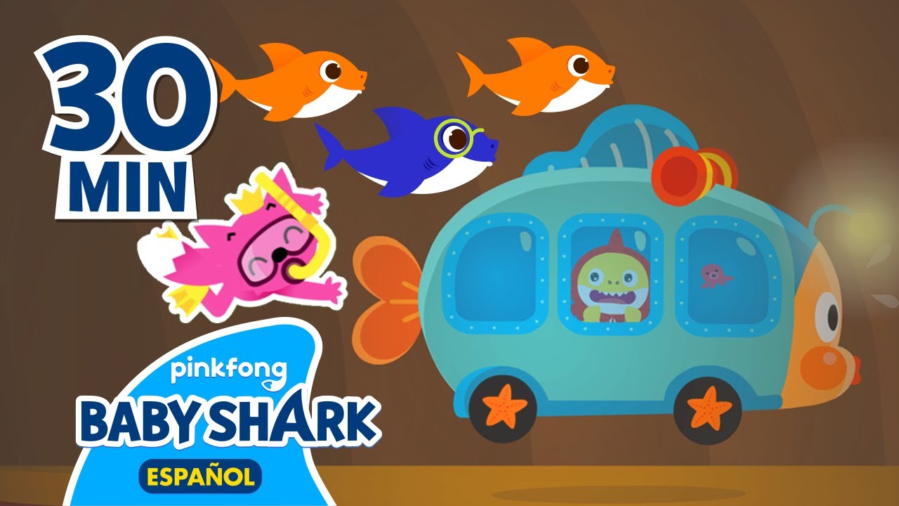 Jugando al escondite con Tiburones y más canciones infantiles |+Recopilación | Baby Shark en español