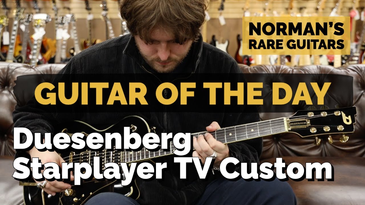 Guitar of the Day: Duesenberg Starplayer TV Custom | Norman's Rare Guitars