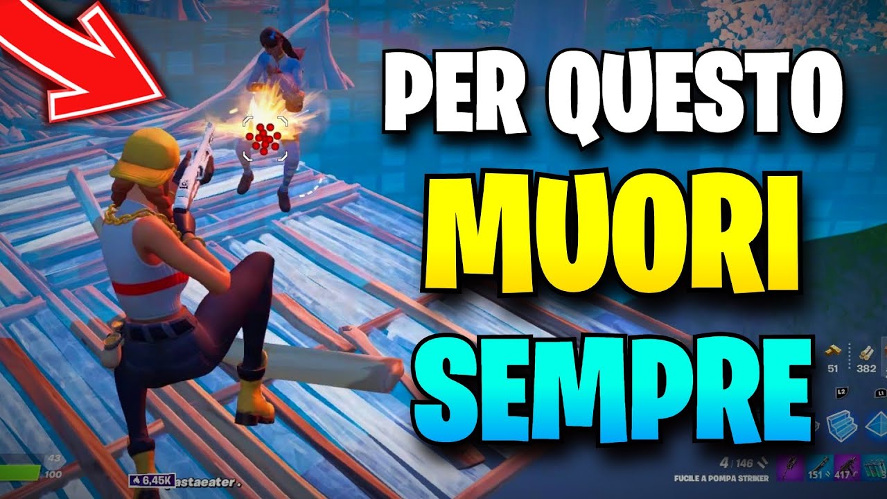 PERDI per GENTE PIÙ SCARSA di TE?? Ecco PERCHÉ... -Fortnite