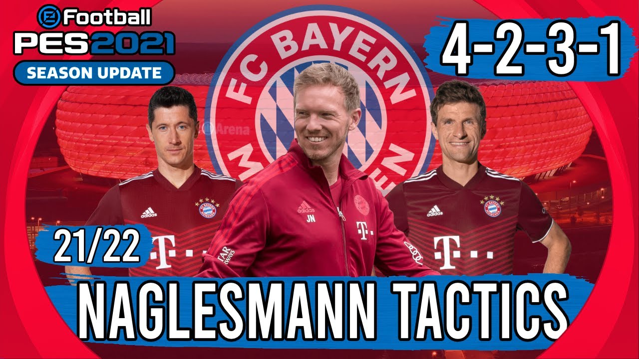 Recreate Julian Naglesmann's Bayern Munich Tactics in PES 2021 | 21/22 Season | Tactics Explained
