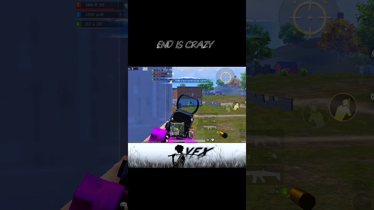 1 v 4 😱 
