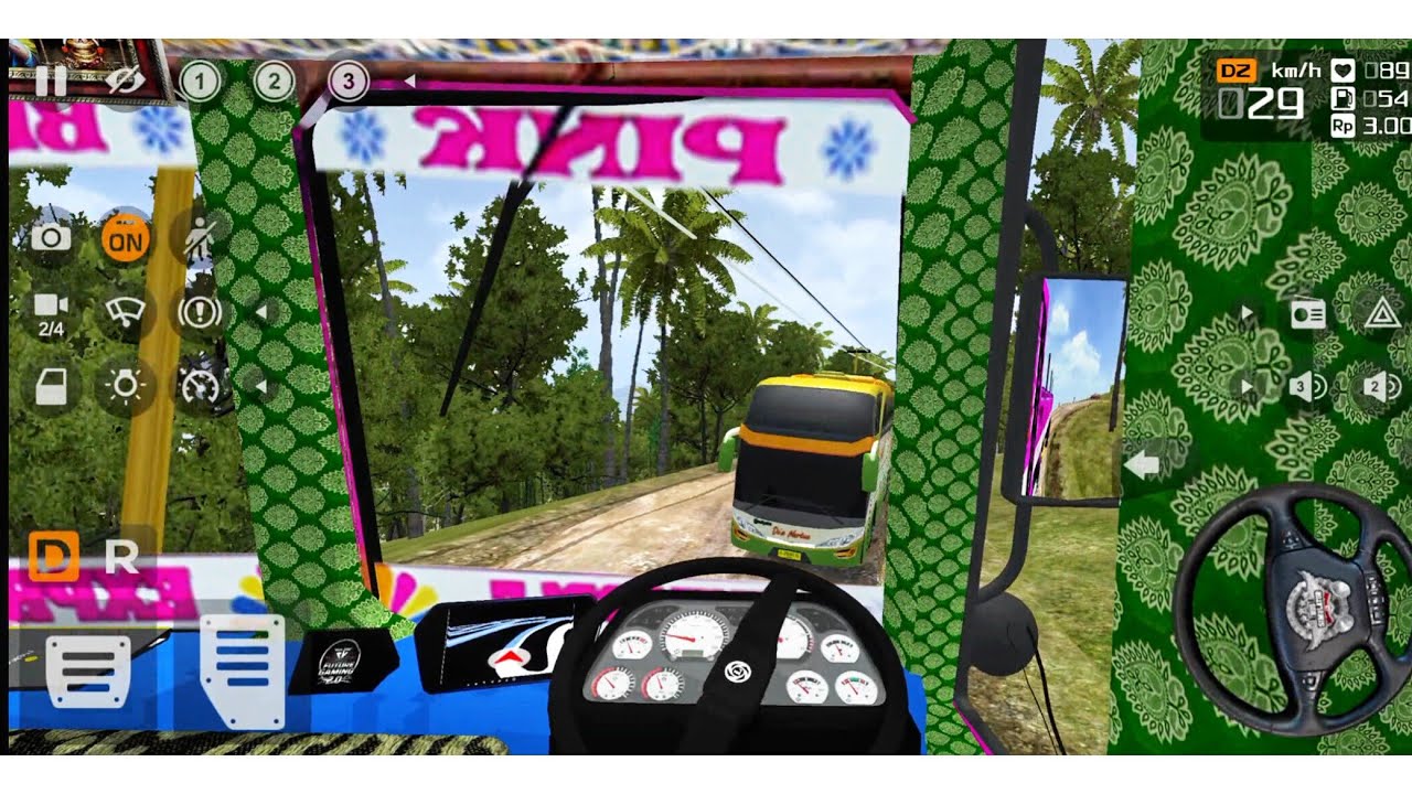Bus simulator Indonesia| ashok leyland truck mod android gameplay 
