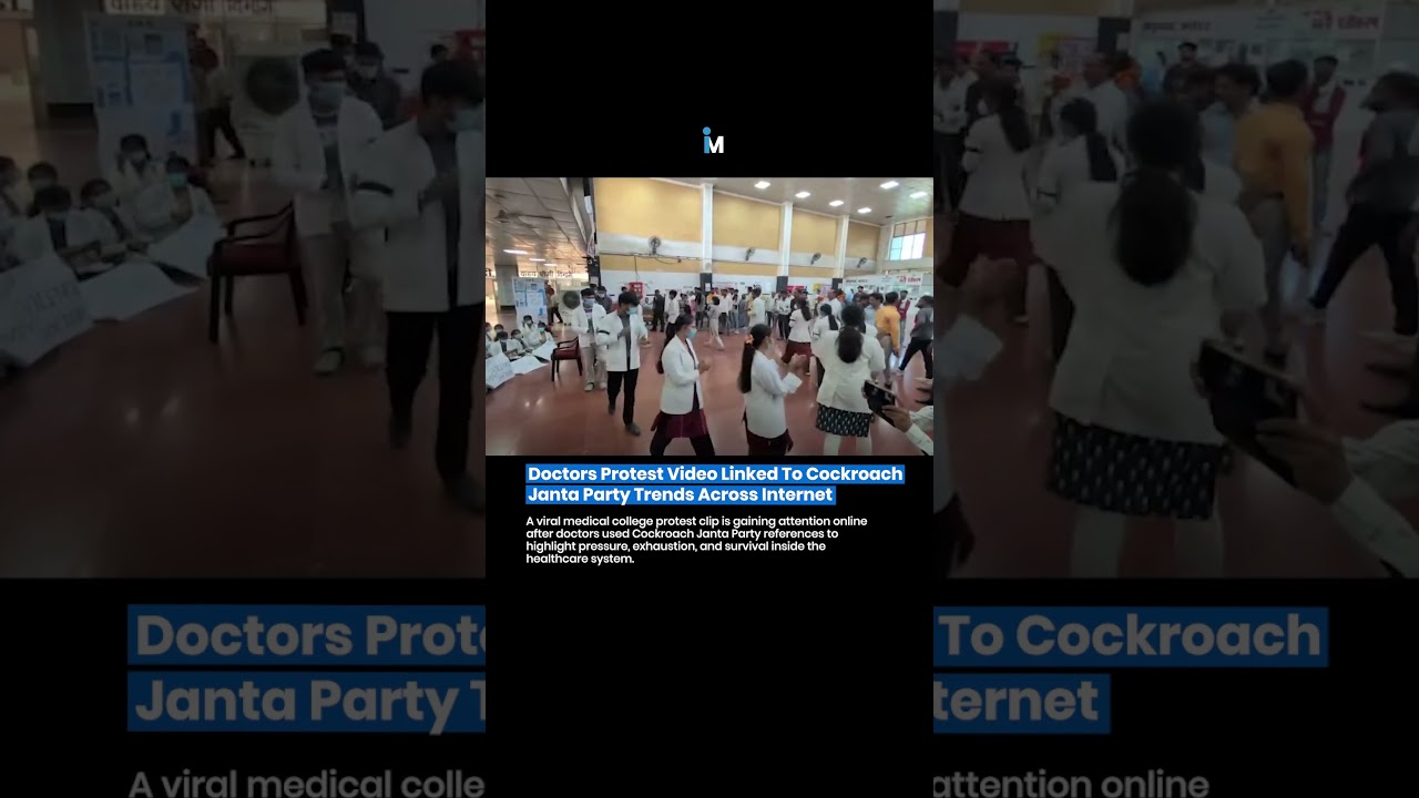 🚨 Doctors Protest Video Linked To Cockroach Janta Party 😳 Medical Meme Trend Takes Over Internet 🚨