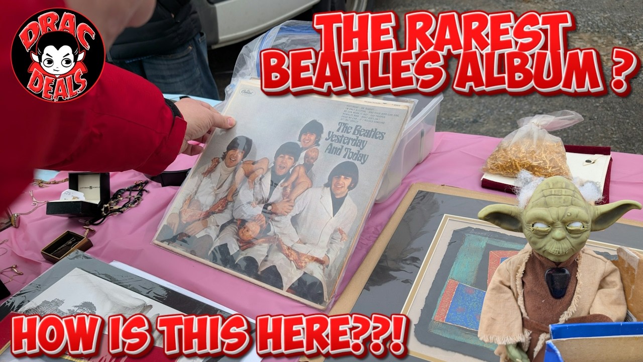 Самый редкий альбом The Beatles на блошином рынке??!!
