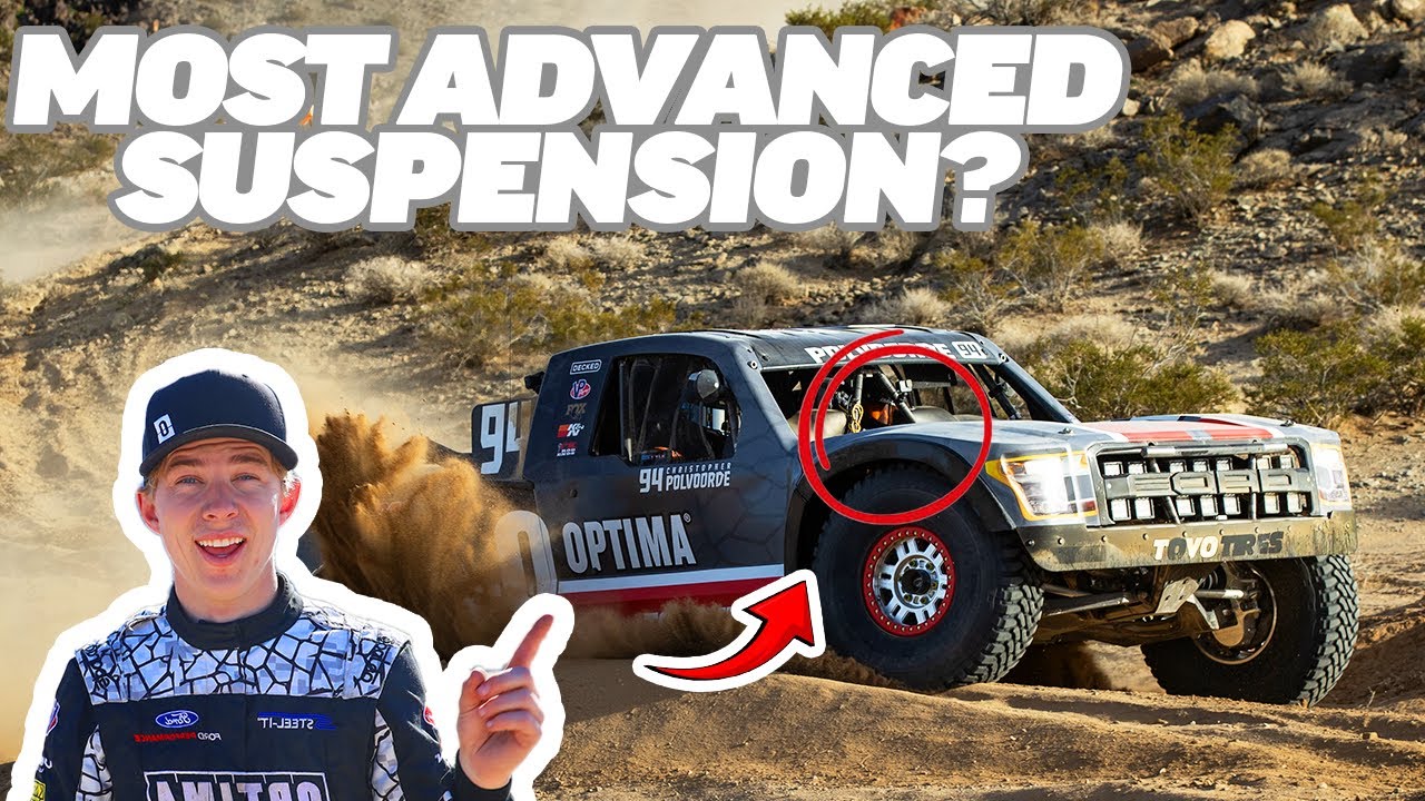 Most Advanced Suspension on a Trophy Truck Yet?!