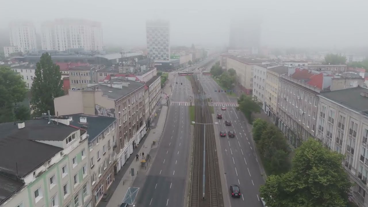 Gdansk Wrzeszcz cz.1, 🇵🇱 Poland - by drone [4K]