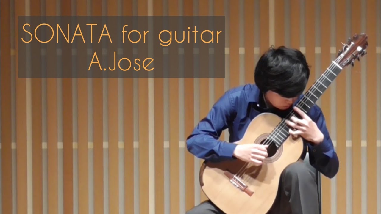 ギターのためのソナタ（A.ホセ）/ SONATA for  guitar（A.Jose）@静岡クラシックギター楽会コンサート