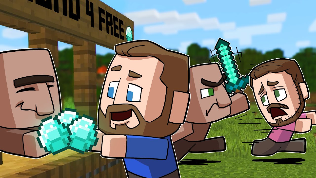 Who Can Make The BEST Villager?! | Minecraft
