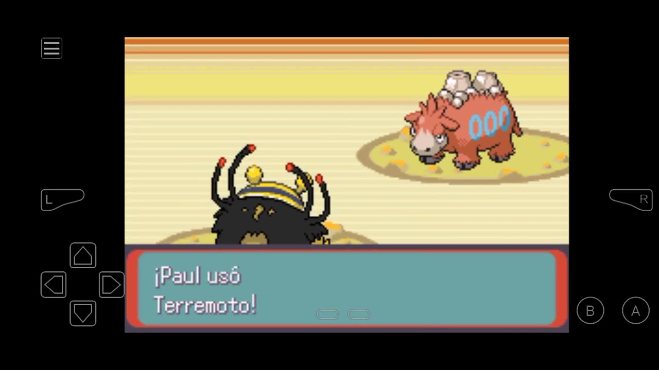 Batalla contra lider del TEAM MAGMA