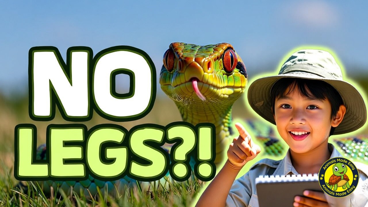 What Is a Snake? | Learn About Snakes for Kids | Animals Made Easy