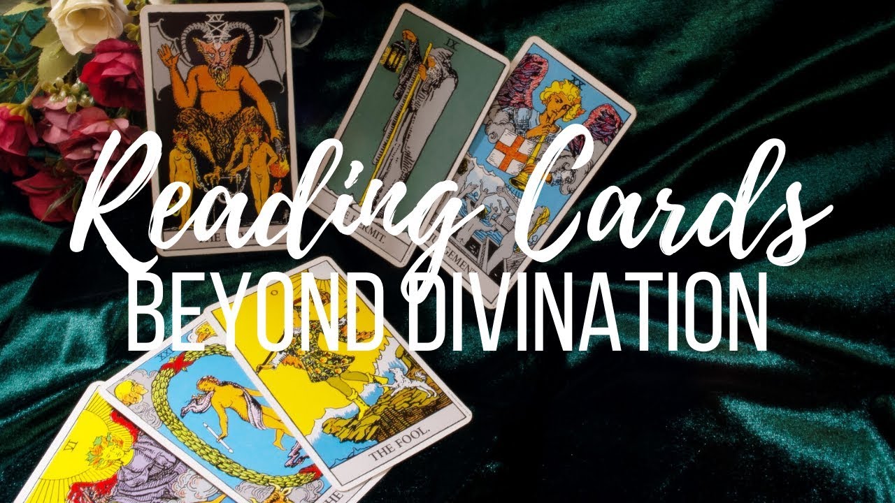 Tarot and Oracle beyond Divination