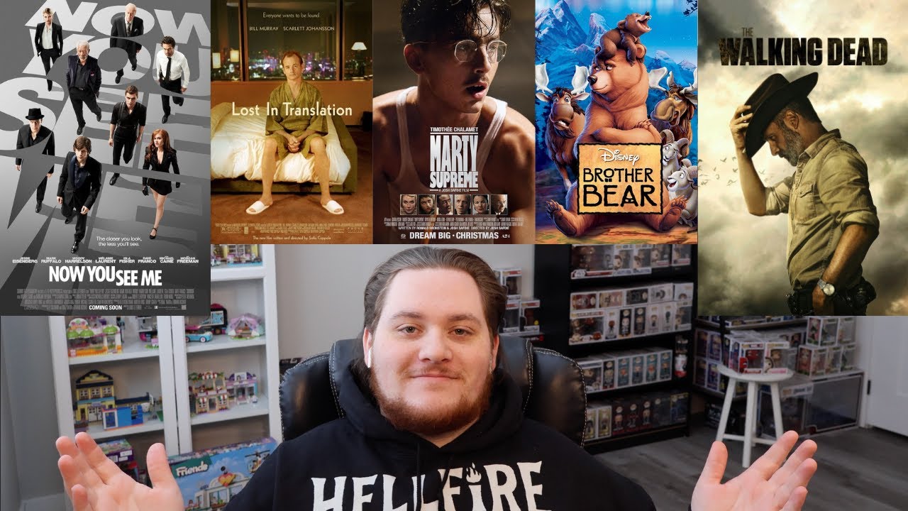 Ranking All 11 Movies I Watched Last Week (February 9, 2026)