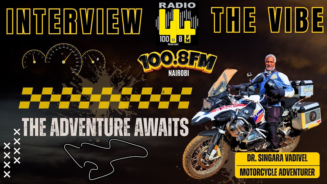 Legendary Motorcycle Adventurer Dr. Singara Vadivel Live on Radio44 | The Spirit of Two Wheels
