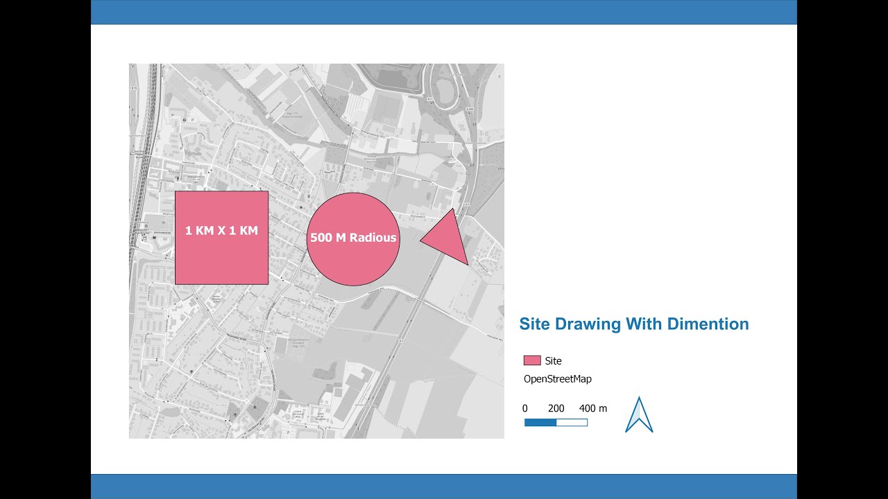1 How to draw  any shape in QGIS with the fixed dimension and with recommended CRS