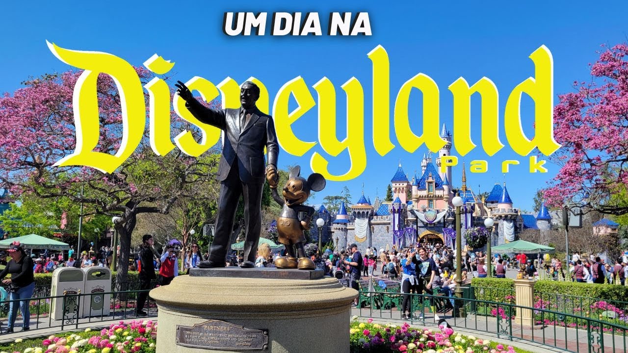 Não vá para a DISNEYLAND na CALIFÓRNIA ... SEM VER ESSE VÍDEO - Curtindo UM dia na DISNEY!