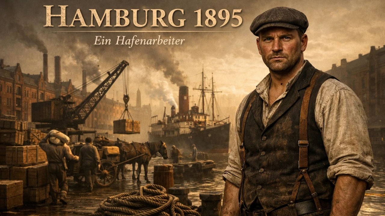 So war das Leben eines Hamburger Hafenarbeiters im Jahr 1895