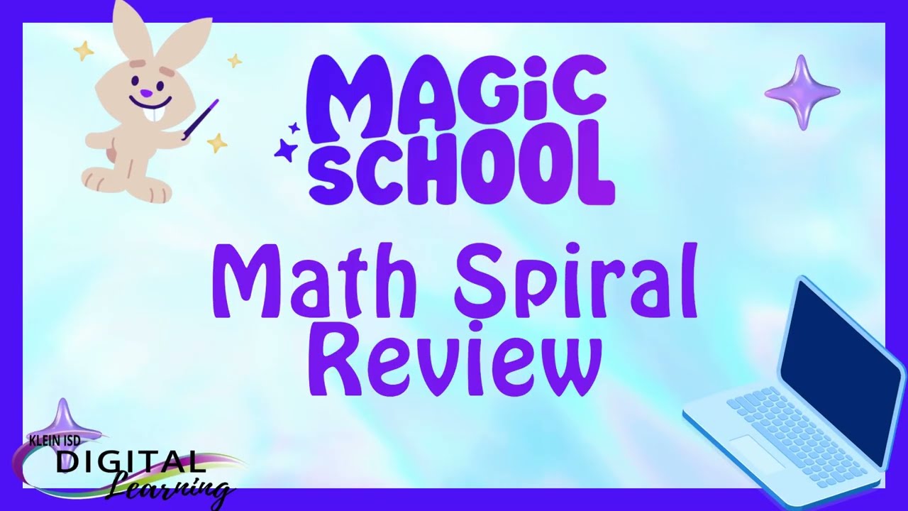 Math Spiral Review Tutorial