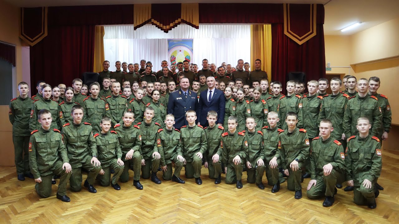 Встреча с начальником УВД Гродненского облисполкома Резенковым Дмитрием Юрьевичем.