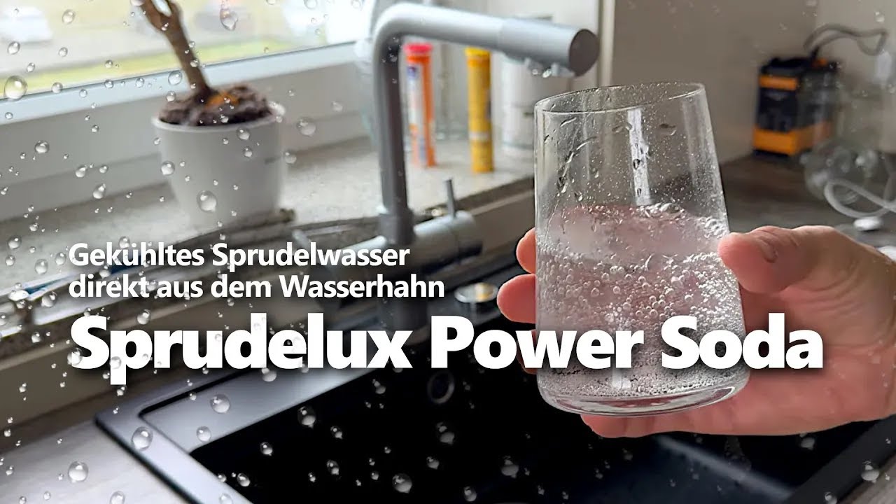 Sprudel aus dem Wasserhahn! Sprudelux Power Soda Einbau und Test