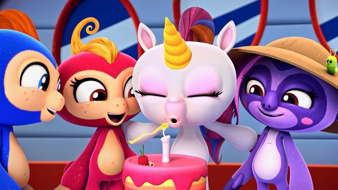 Fingerlings Tales | Gigi's Birthday Surprise | Kids Cartoons | Funny Videos for Kids