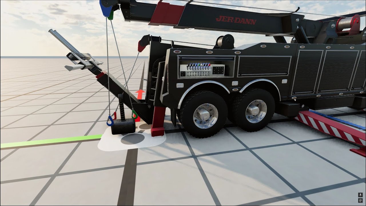 BeamNG| Lifting Thors Mjollnir