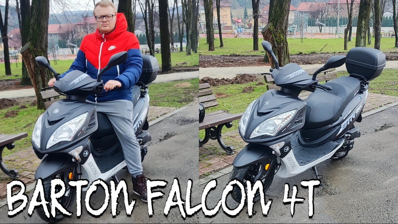 SKUTER BARTON FALCON 2024 4T - ZA 8000ZŁ