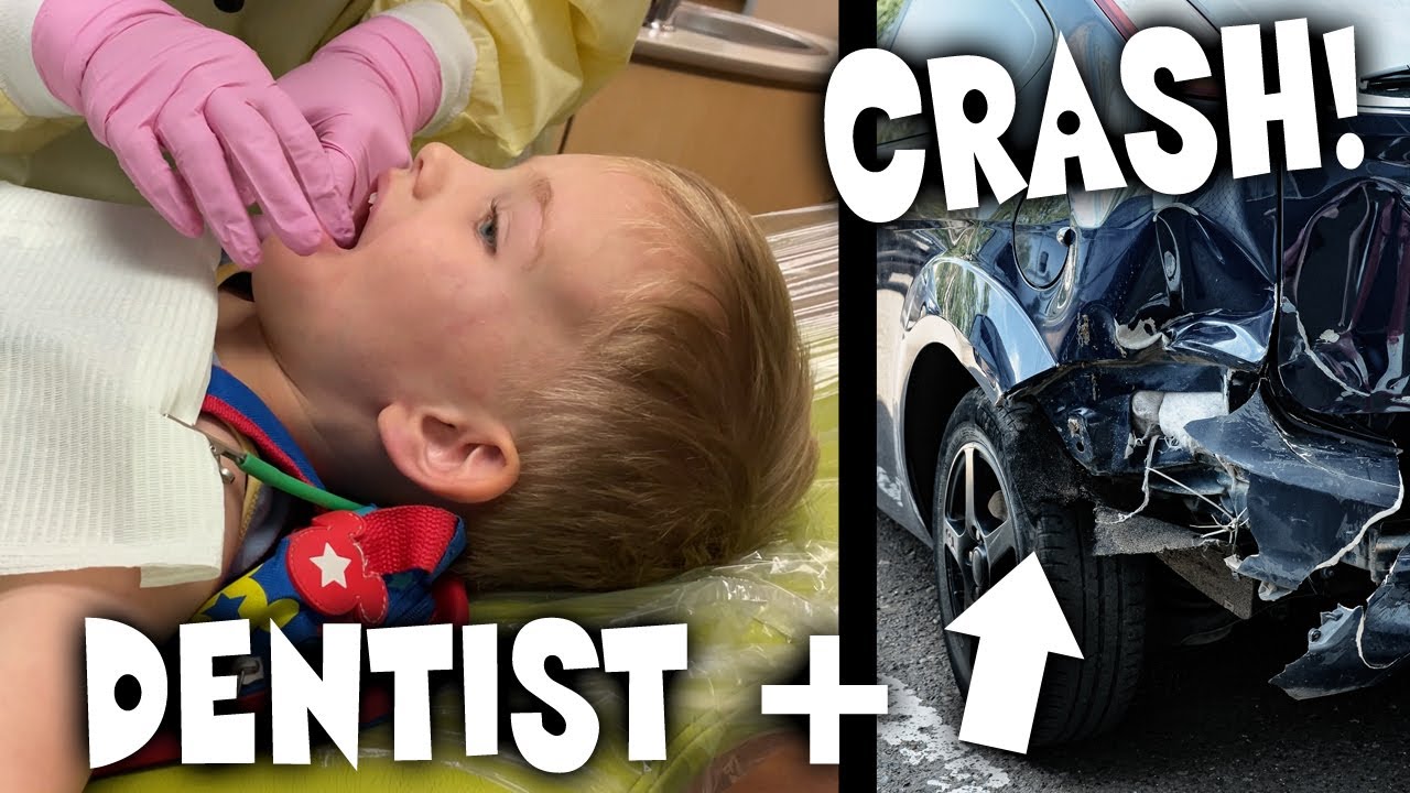 Owen's First Dentist Trip & HUGE Car Accident