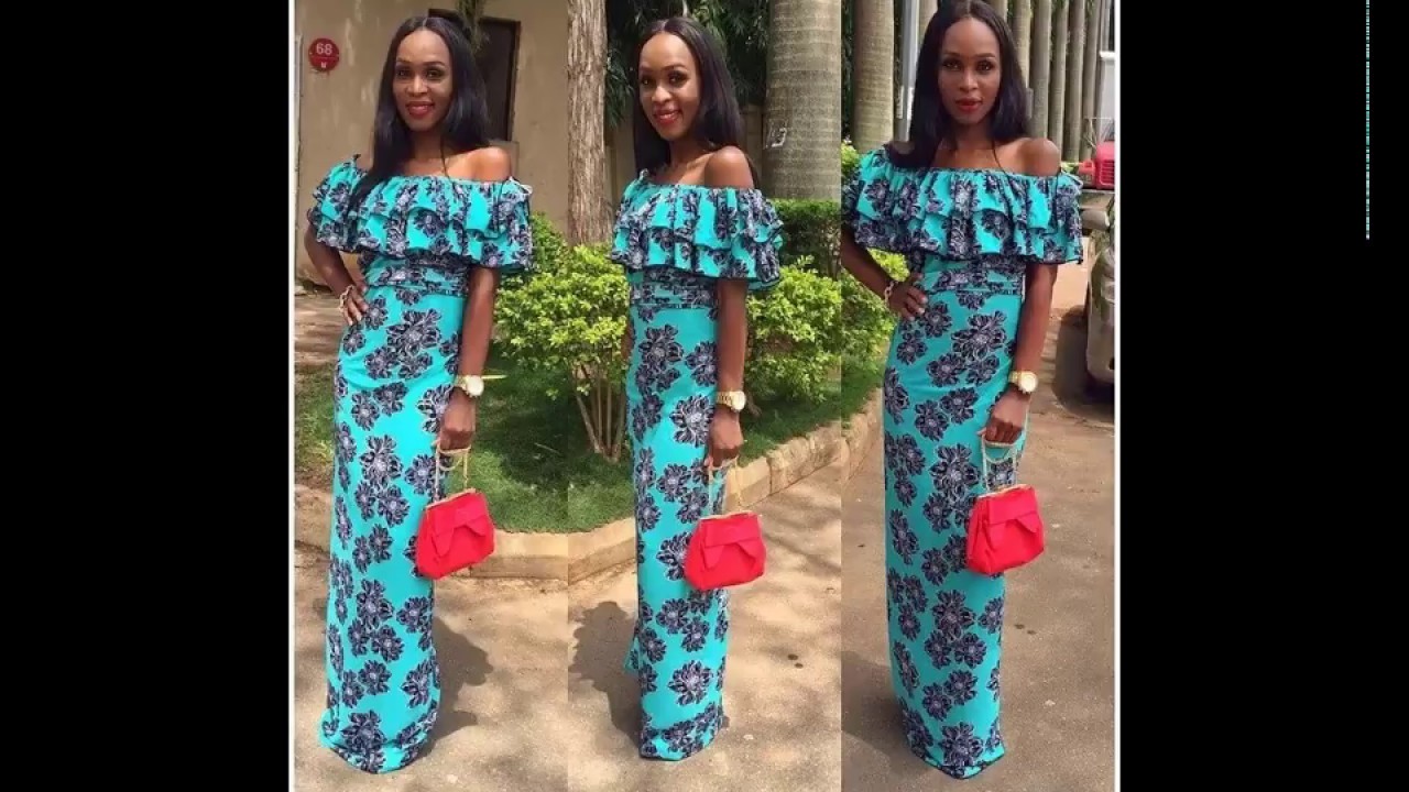2018 Ankara Gown Pictures: Trendy and Classical Styles