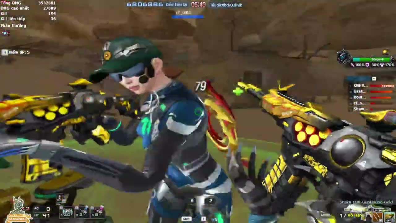Hướng Dẫn Đi AI Rust Town siêu tốc #crossfire #độtkích #fps