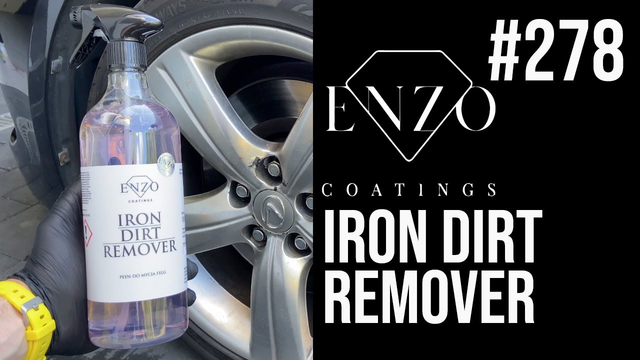 278 ENZO COATINGS - IRON DIRT REMOVER | czyszczenie felg | Deironizer | Recenzja