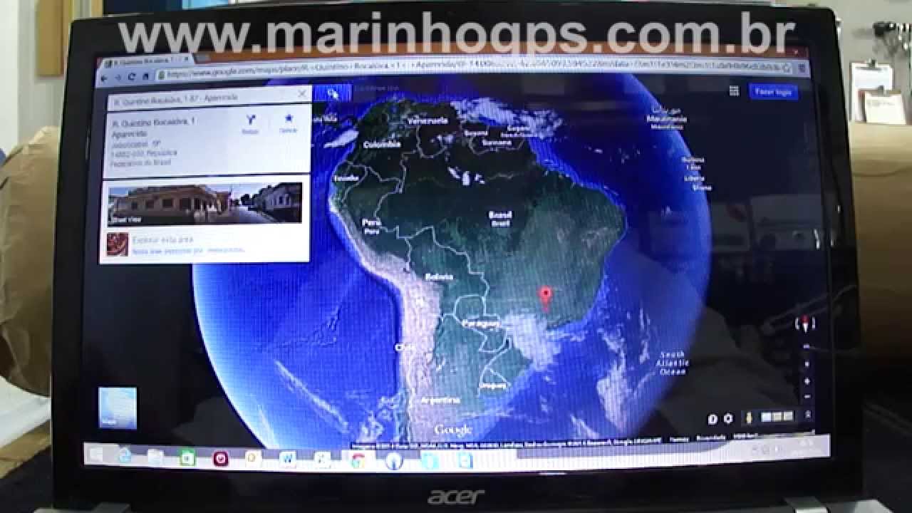 Marinho GPS - Utilizando coordenadas no Garmin