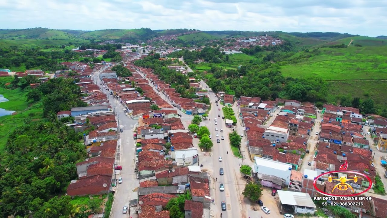 Água Preta | Pernambuco Brasil | Visto de cima em 5.4K | Dji Air 2S