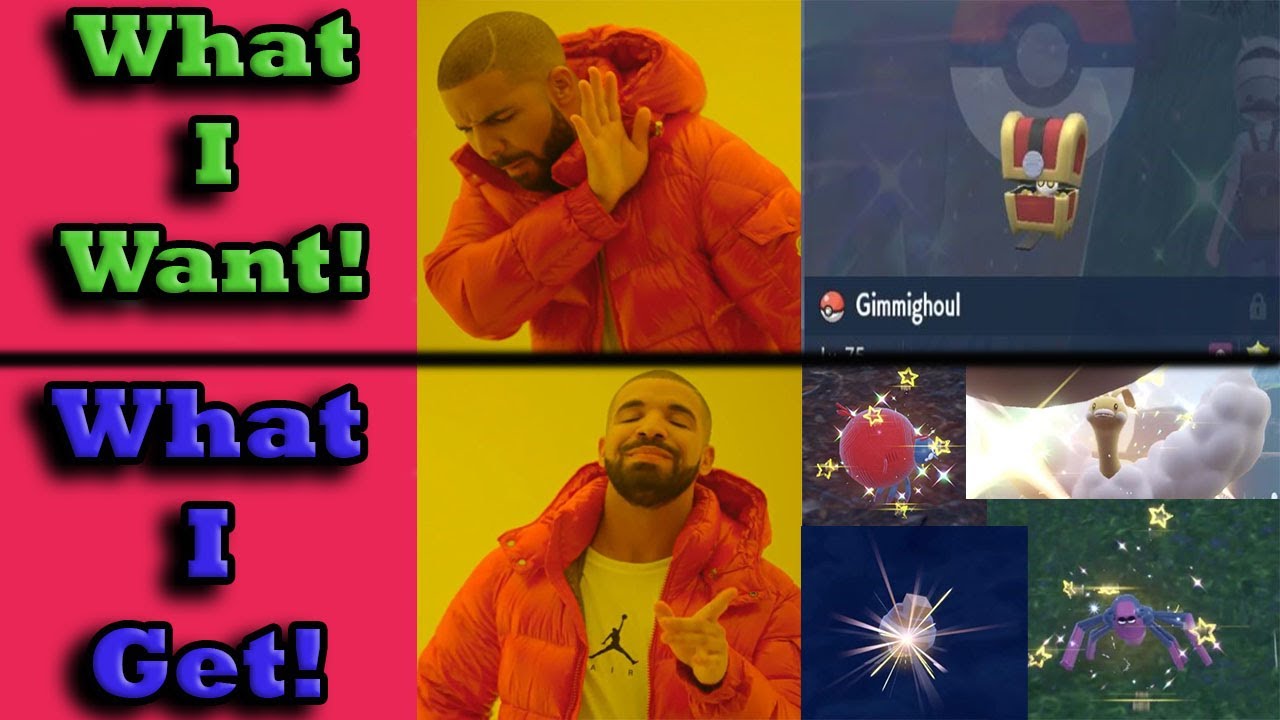 Titan Going Insane Phasing For Gimmighoul! My First Compilation Of Phases For Shiny Gimmighoul!