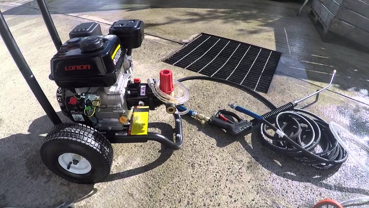 7 Horse power loncin jm 200 -10 pressure washer jetwasher by jetmac
