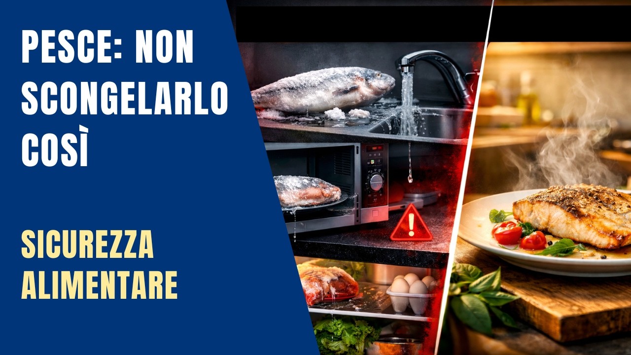 Scongelare il Pesce: Tutti gli Errori che Mettono a Rischio Salute e Gusto | 🇮🇹 Sicurezza Alimentare
