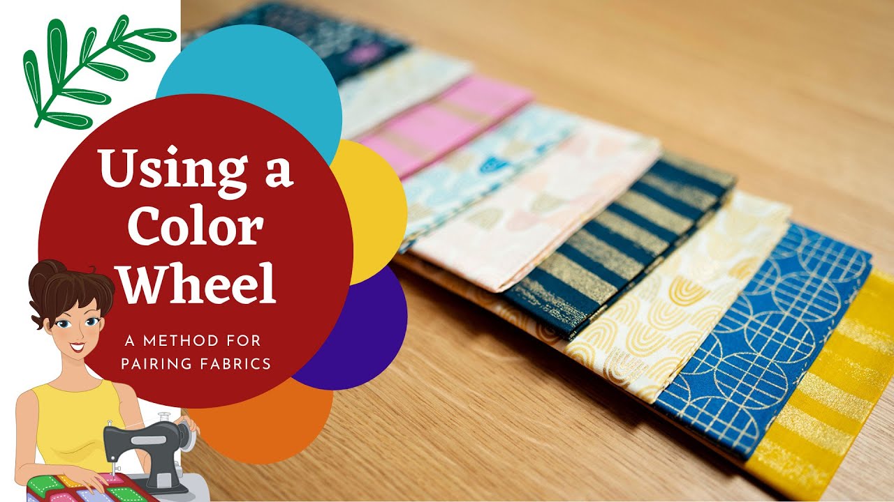 HOW TO USE A COLOR WHEEL IN QUILTING | Using a color wheel to select fabrics for quilting