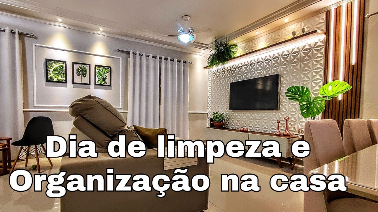 Dia de Limpeza e Organização na Casa/ com ajuda do maridão