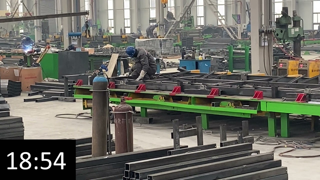 S016 (Speed) Sub Fram Of The Side Tipping Semi Trailer Platform Observation