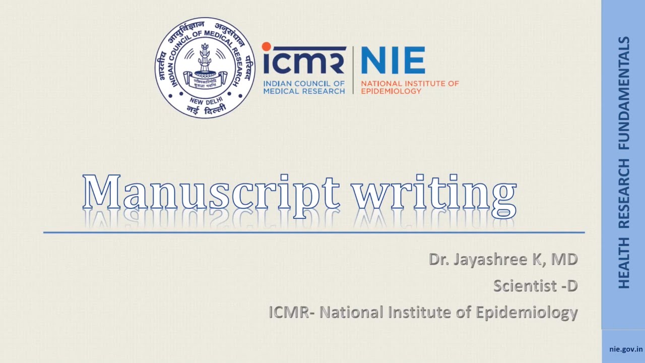 Manuscript Writing