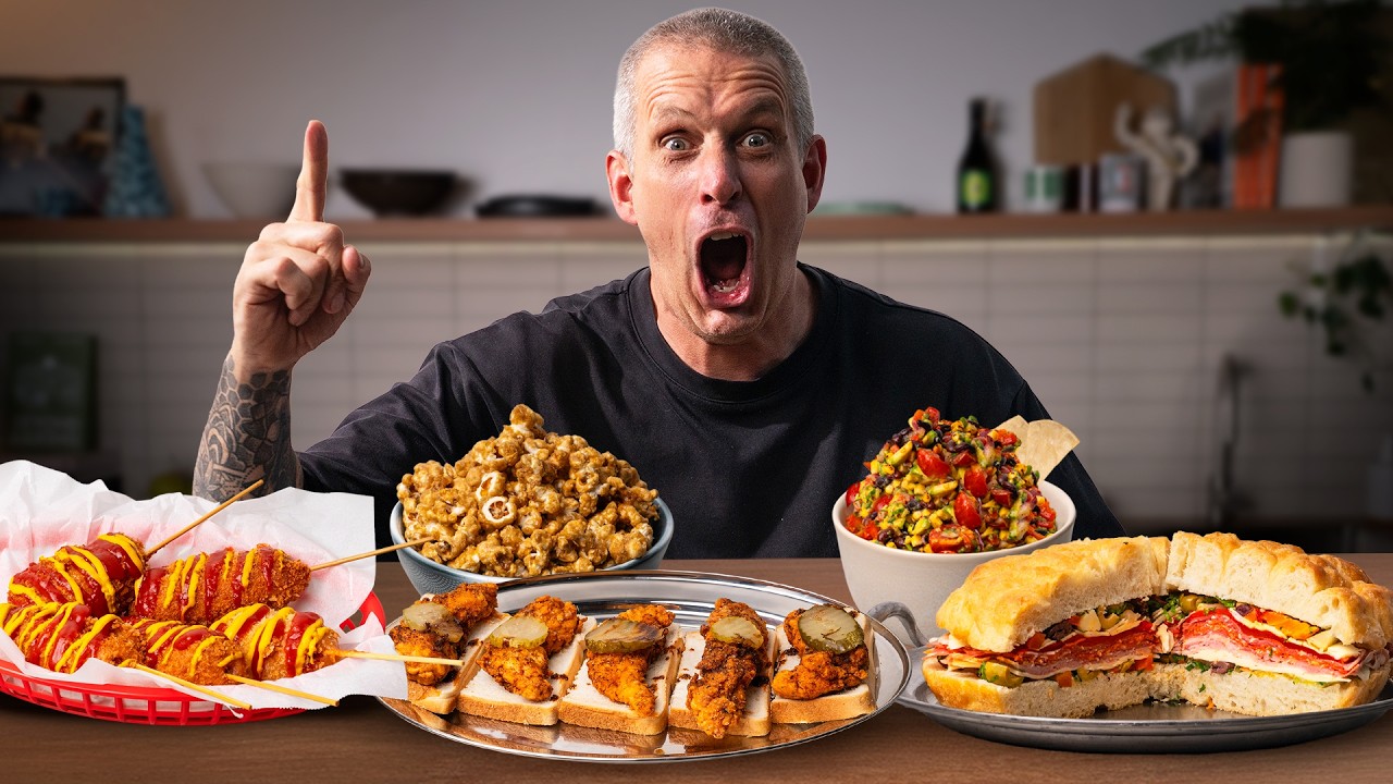 Chefs Super Bowl Snack Spread