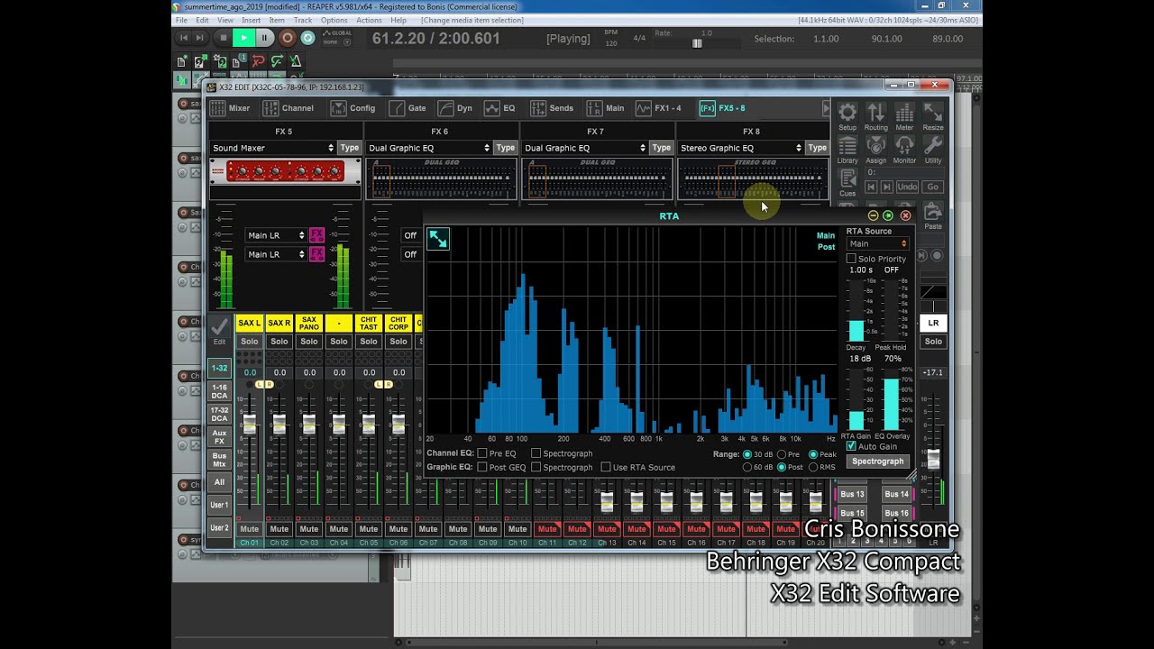 Behringer X32 Edit