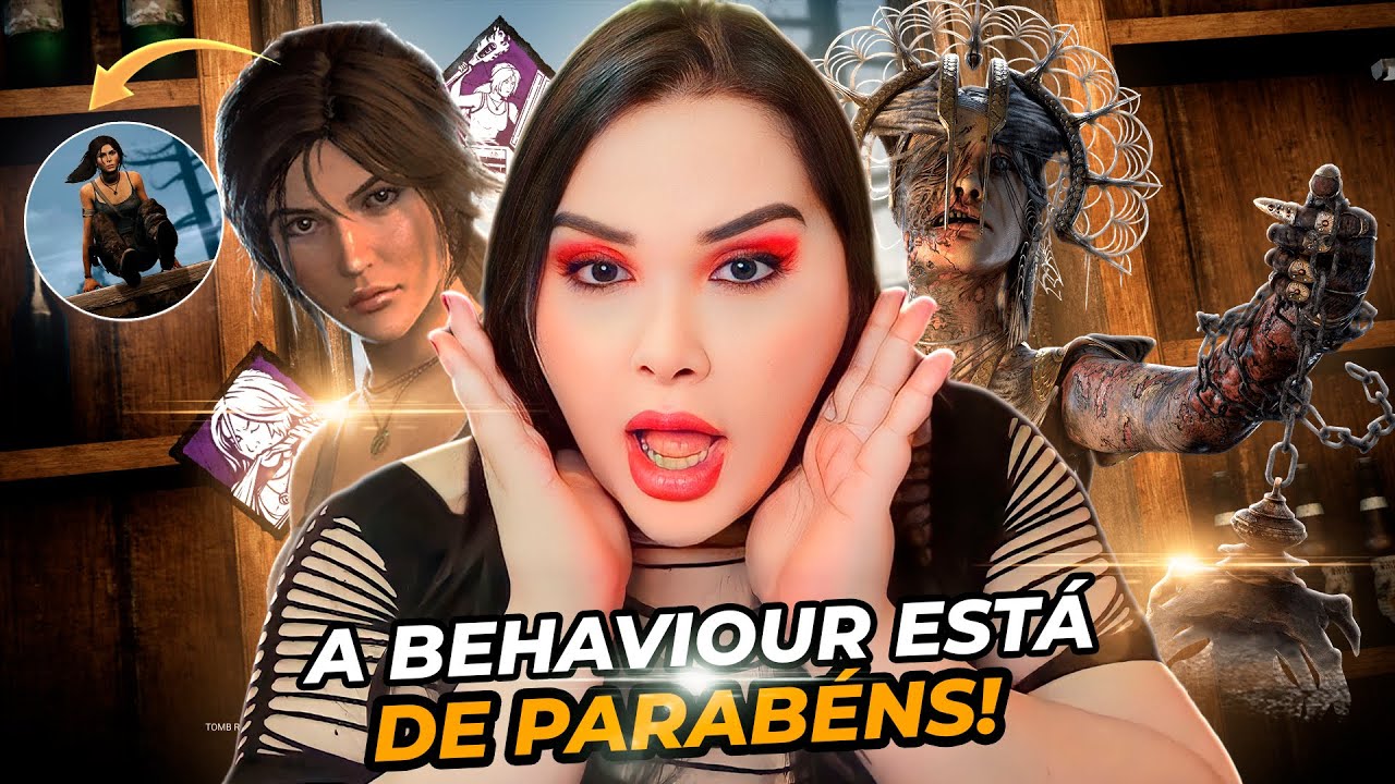 REACT DO NOVO PASSE + LARA CROFT ACABOU DE CHEGAR NO DEAD BY DAYLIGHT! - Dani Liu