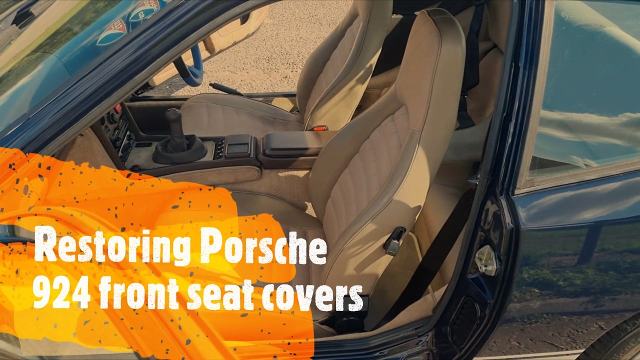 Restoring Porsche 924 Front Seat Covers - Part 40