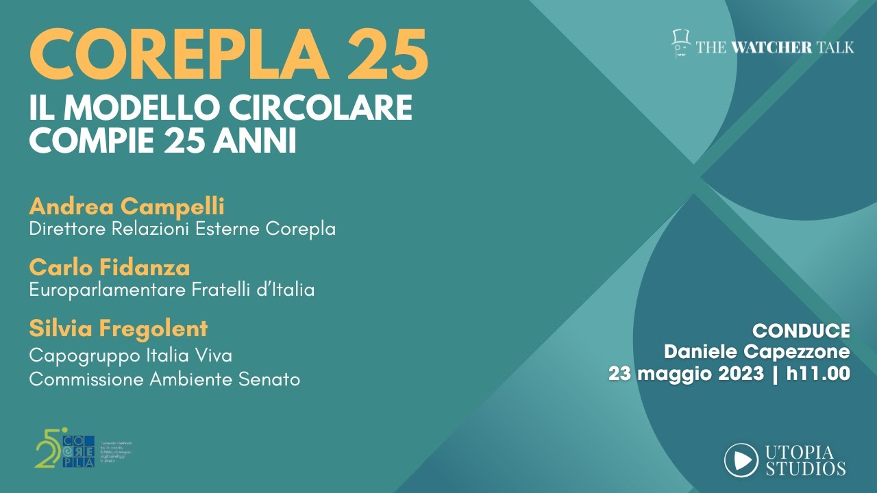 Corepla | Il modello circolare compie 25 anni