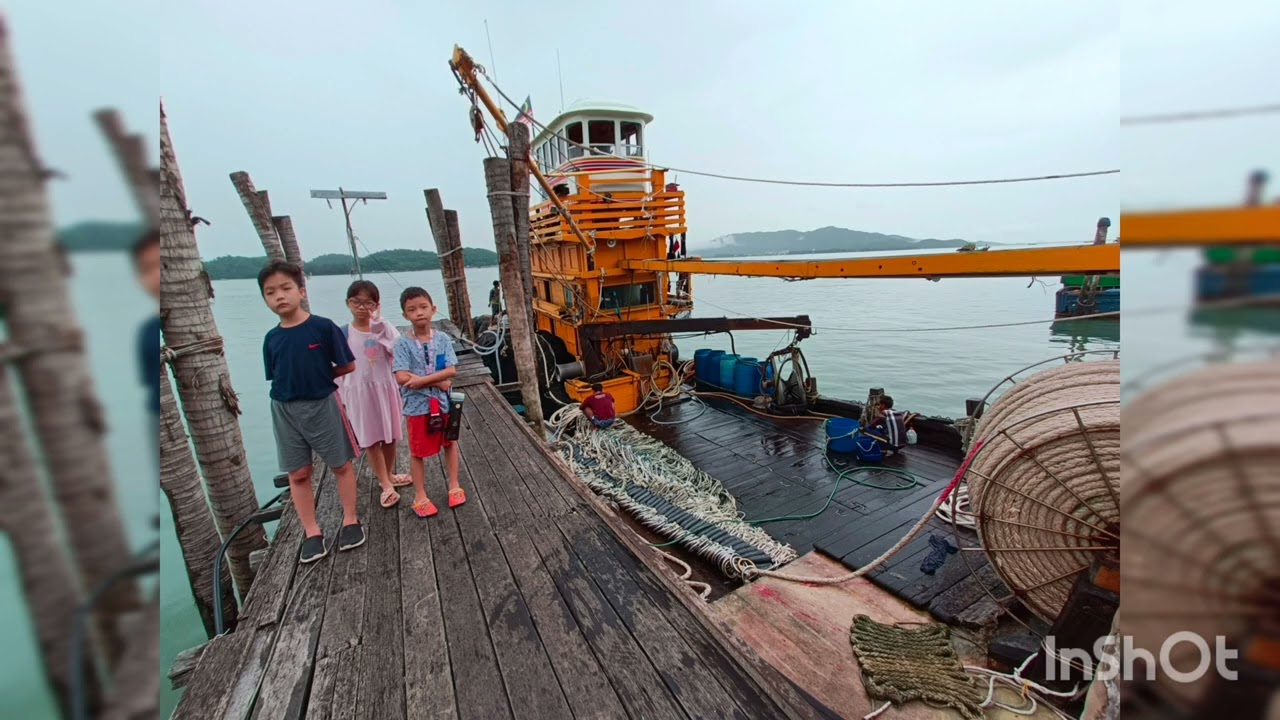 吉灵丸渔村市，邦咯岛亲子游之自导篇 Pulau Pangkor Part 3