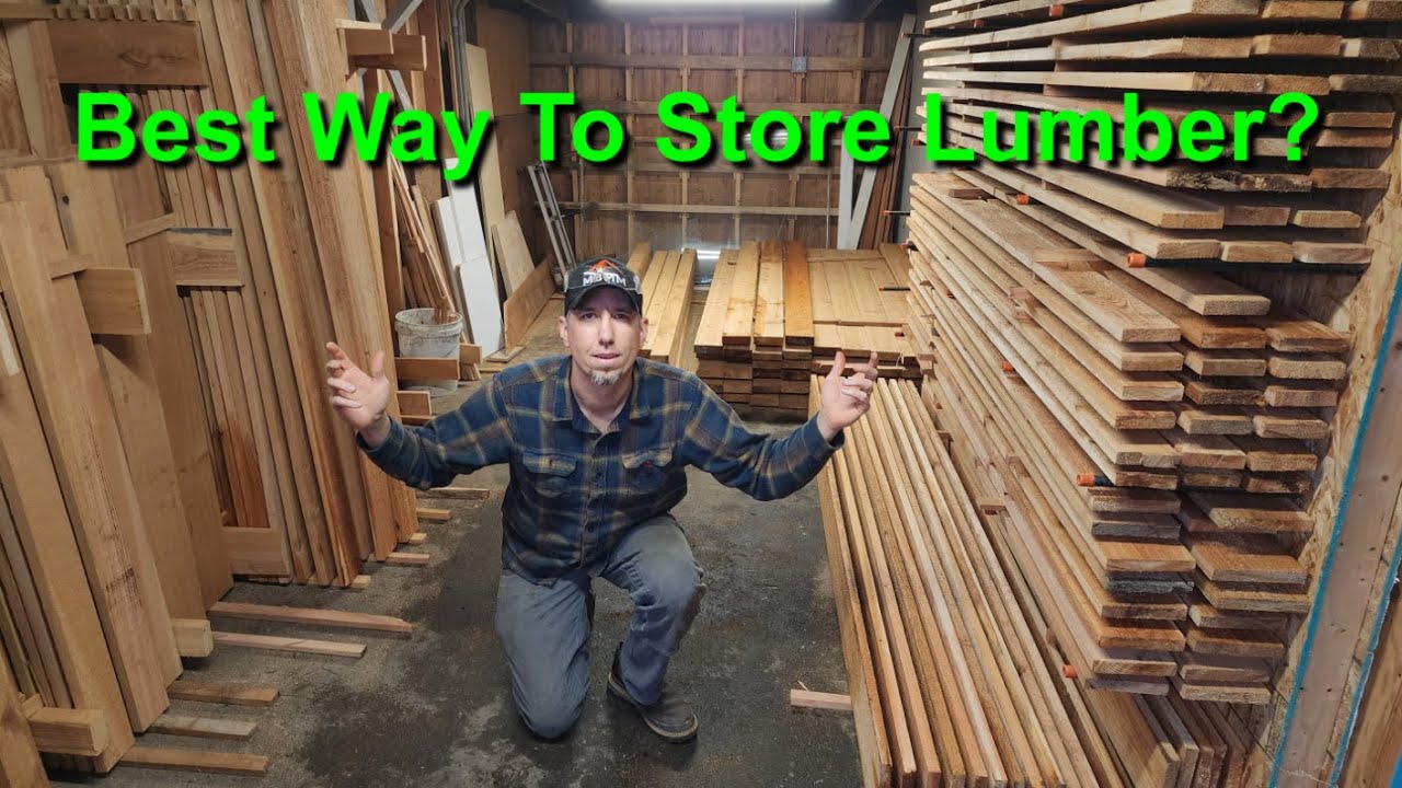 How To Store Boards & Lumber
