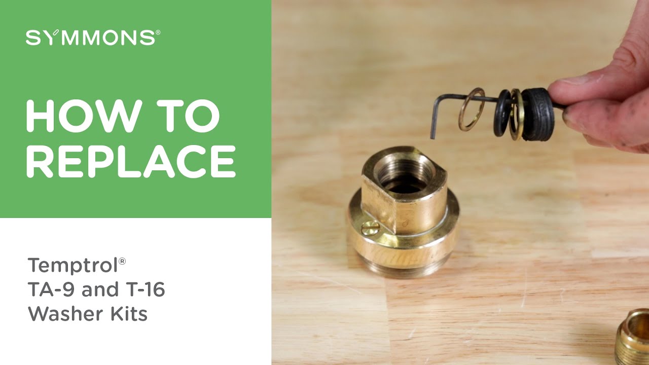 How to Replace TA-9 Spindle Washers and T-16 Packing Washers | Symmons Industries